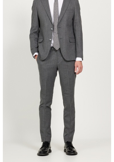 AC&Co / Altınyıldız Classics Erkek Koyu Gri Slim Fit Dar Kesim Kırlangıç Yaka Çizgili Takım Elbise Koyu Gri AC&Co / Altınyıldız Classics Erkek Koyu Gri Slim Fit Dar Kesim Kırlangıç Yaka Çizgili Takım Elbise Koyu Gri