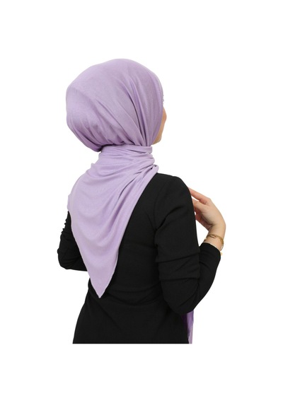 Modish Group Şal Tesettür Başörtüsü Premium Kumaş Eşarp Uzun Islami Giyim Viskon - Lila Lila