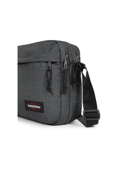Eastpak Crosser Black Denim Omuz Çantası Kırmızı Ek0a5bır77h Koyu Gri