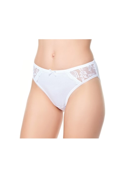 Tutku 12 'Li Firuze Dantelli Bayan Elastan Bikini Külot Kombin (555266962) Çok Renkli