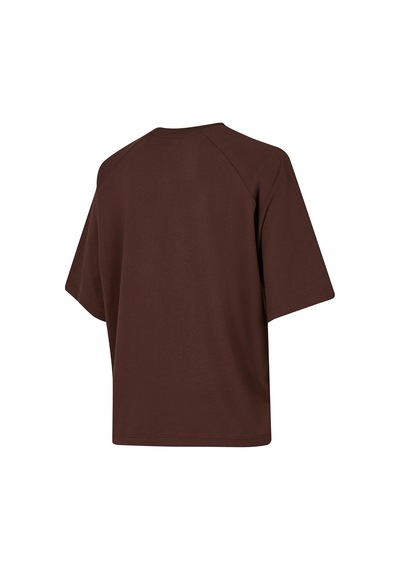 New Balance Nb Lifestyle Kadın T-shirt Wnt3625-eas Kahverengi