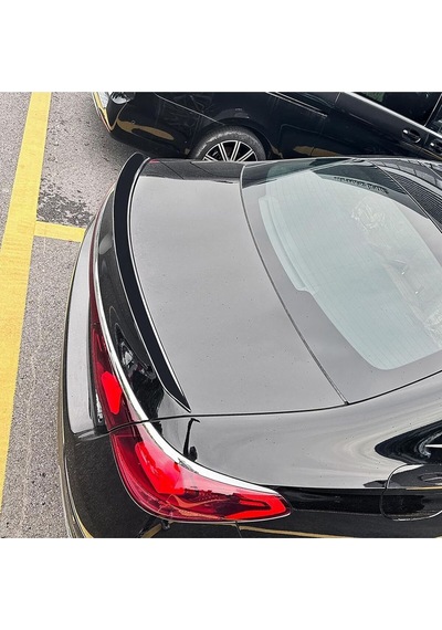 Mercedes Benz E Class W214 E63s Style Bagaj Üstü Spoiler Parlak Siyah İthal Abs Plastik 2024+