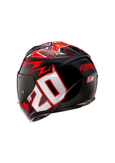Hjc C10 Kask Dıablo Mask Mc1 Siyah