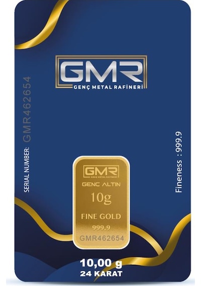 Rimagold 10 Gr 24 Ayar 999.9 Milyem Gmr Gram Altın
