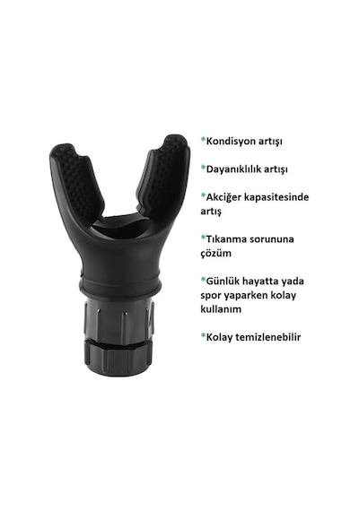 Kondisyon Profesyonel Healthpro Seviye Ayarlanabilir Solunum Düzenleyici Nefes Egzersiz Aleti