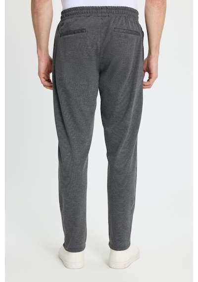 Tudors Erkek Regular Fit Klasik Kesim Beli Lastikli Bağcıklı Koyu Gri Jogger Pantolon-41774 Koyu Gri