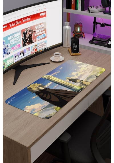 Vinland Saga Anime V1 - 70x30 Xl Gaming Kauçuk Kaymaz Taban Mouse Pad Fare Altlığı