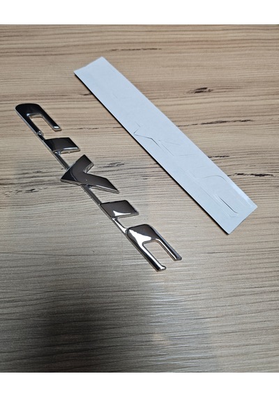 Honda Civic Uyumlu İthal Krom Metal Bagaj Yazısı 17cm-2cm