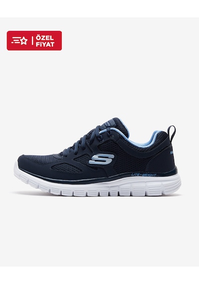 Skechers Lite - Weight Qtr Overlay W/Two Erkek Lacivert Spor Ayakkabı 52635 Nvy