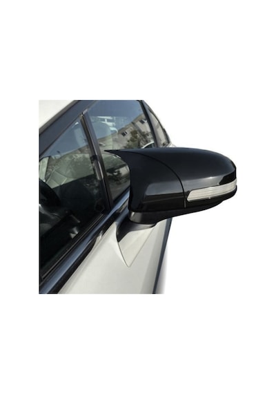 Uyumlu Honda Civic Fd6 2006-2012 Parlak Siyah Yarasa-batman Ayna Kapağı