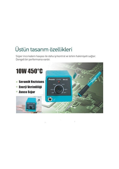 Proskit Ss-202f 10w Mini Havya İstasyonu