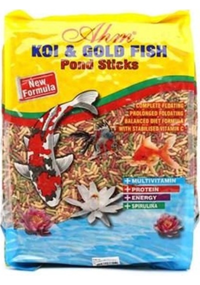 Ahm Koi Goldfish Mix Pond Sticks Balık Yemi 1 Kg