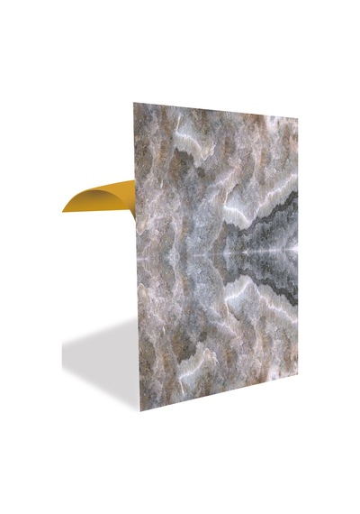 Tink Kendinden Yapışkanlı Kahve Buzlu Desenli Pvc Panel 41x62 Cm