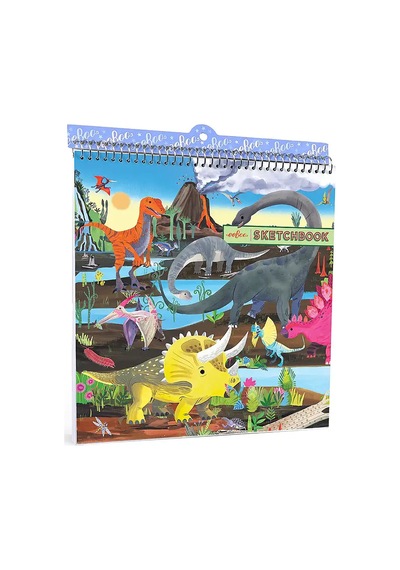 Eeboo Telli Sketchbook - Dinosaur