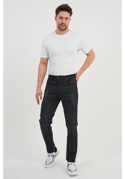 Alexander Gardi Alexandergardı Erkek Slim Fit Jean Pantolon Daxkom7j Siyah