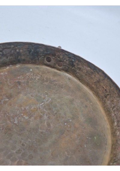Vintage El Yapımı Bakır Tava 24cm Bakır