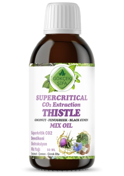 Gökçek Şifa Devedikeni Süperkritik Mix Yağı 50 ML