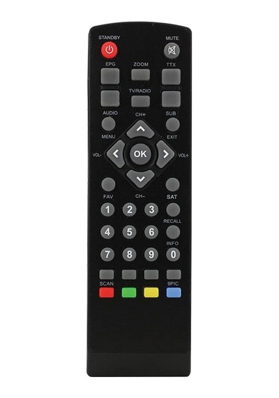 Digimaster İle Uyumlu Hector Mini Scart Uydu Alıcı Kumandası