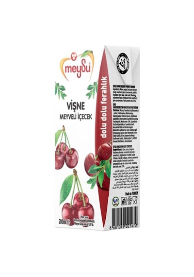 Meysu Vişne Meyveli İçecek 200 Ml X 24 Adet