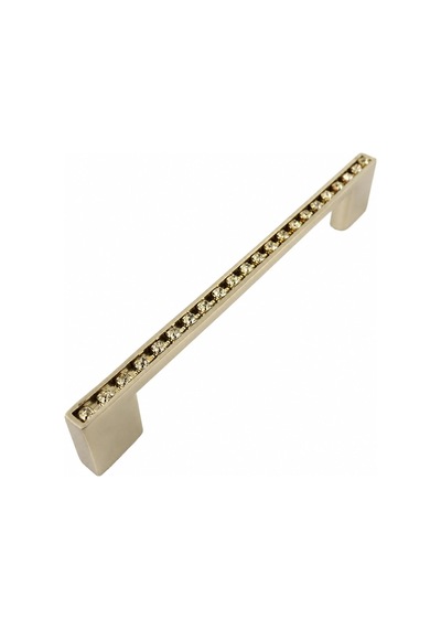 Sıralı Taşlı Lama Kulp 128mm İnoks 2 Adet Belirtilmemis