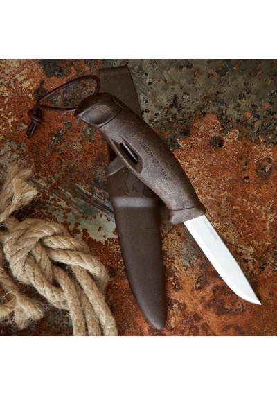 Morakniv Bushcraft  Lmf Ateş Başlatıcılı  Kamp Bıçak Mor