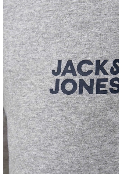 Jack & Jones Paçası Lastikli Eşofman Altı 12178421 Light Grey Melange Açık Gri - Turuncu Jack & Jones Paçası Lastikli Eşofman Altı 12178421 Light Grey Melange Açık Gri - Turuncu