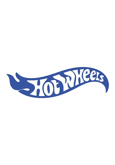 Hot Wheels Araba Stickeri 17x17 Cm Mavi