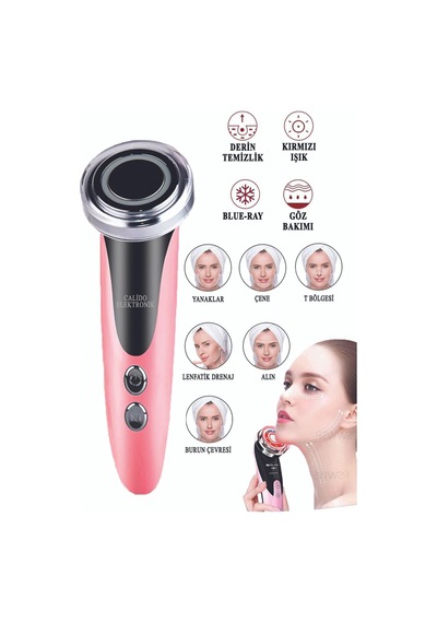 4 In 1 Cok Fonksiyonlu Yuz Bakım Cilt Genclestirme Cihazı Yuz Temizleme Aracı Yuz Masaj Aleti