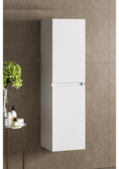 Yıldız 35 130 Cm Beyaz Balon Mdf Asma Banyo Boy Dolabı Beyaz Yıldız 35 130 Cm Beyaz Balon Mdf Asma Banyo Boy Dolabı Beyaz