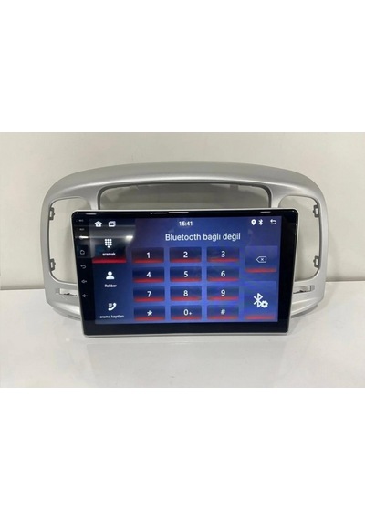 Hyundai Accent Era İle Uyumlu Android Carplay Multimedya 4 Ram 64 Gb Qled Ahd Kamera 9"