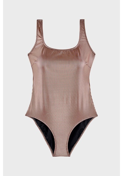 Slipstop Bronze Uv Korumalı Parlak Mayo Bayan Mayo Sm2644000013 Bronz