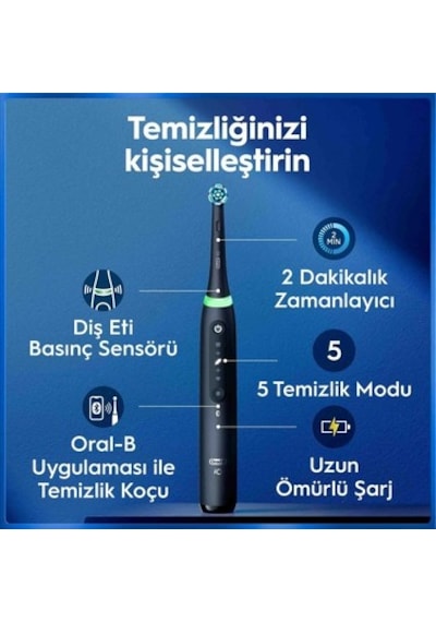 2'li Set Şarjlı Diş Fırçası, Uzun Ömürlü Ve Modern Tasarım