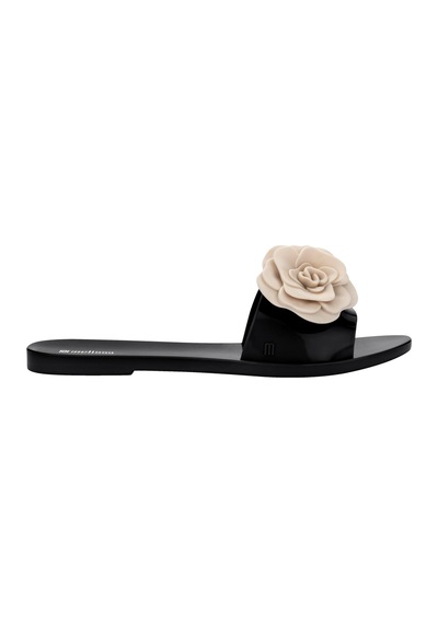 Crocs Melissa Babe Petals Ad Kadın-kız Çocuk Parmak Arası Terlik 37817-siyah