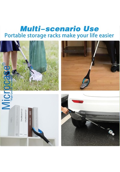 Microcase 109 Cm 3 Katmanlı Çöp Şişe Atık Toplama Eşya Alma Aparatı - Al5702