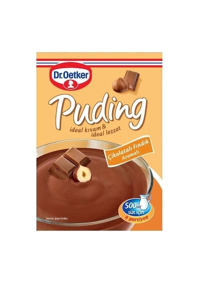 Puding 102gr Fındıklı Klasik