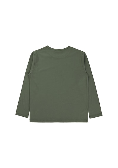 Civil Boys Basic Uzun Kol 10-13 Yaş Sweatshirt - Haki Koyu Haki