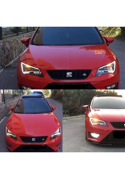 Seat Leon Ayna Kapağı Yarasa Batman Model Pianoblack Parlak Siyah