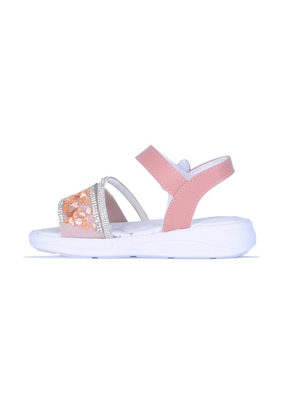 Skuaiter Skuaıter 8110 Barbie Taşlı Kız Çocuk Sandalet Pembe