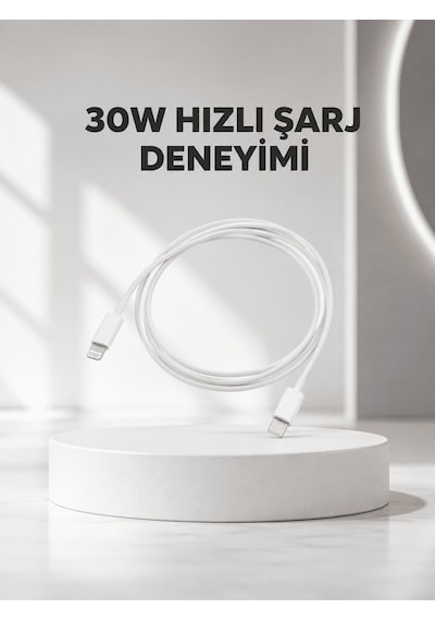 Yüksek Saflıkta Bakır Çekirdekli 30w Hızlı Şarj Kablosu 08390945
