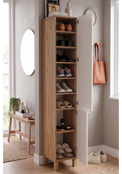 Yurudesign Lusso 2 Kapaklı 8 Raflı Ayakkabılık Çok Amaçlı Dolap Ahşap Ayaklı Sepet-beyaz Lu2-sw Yurudesign Lusso 2 Kapaklı 8 Raflı Ayakkabılık Çok Amaçlı Dolap Ahşap Ayaklı Sepet-beyaz Lu2-sw