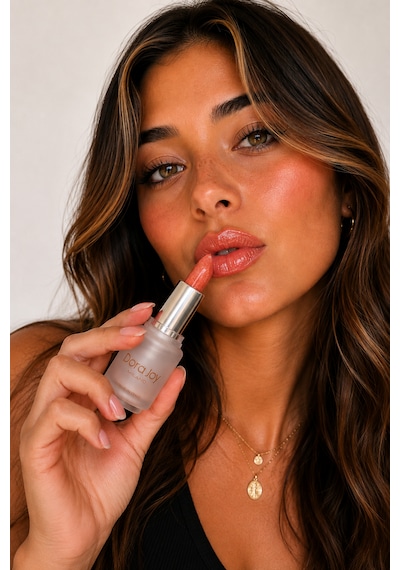 Parlatıcı & Nemlendirici Ruj Peach Spark 06 / Yoğun Parlaklık Ve Nem Veren Dolgunlaştırıcı Joy Lush Gloss Stick Turuncu