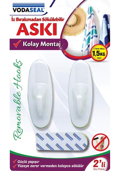 Vodaseal Hr-09 2li Büyük Oval Askı