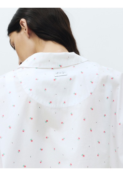 Marks & Spencer Desenli Pijama Üstü T37003706T Çok Renkli