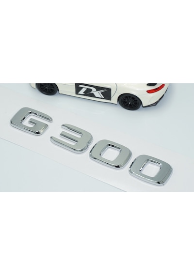 Dk Tuning G300 Bagaj Krom Abs 3m 3d Yazı Logo Benz İle Uyumlu