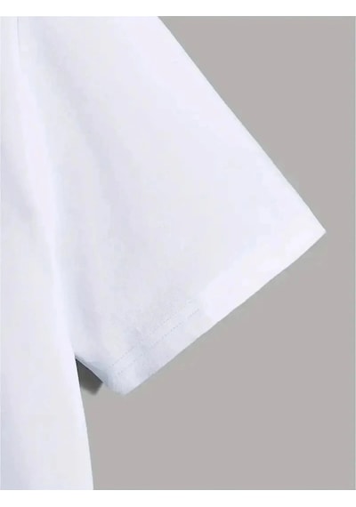 Startmore Unisex Boulevardier T-shirt Beyaz