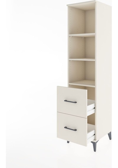 Hyperion Dolap 3 Raflı 2 Çekmeceli 44x44x182 Aytaşı-aytaşı Aytaşı