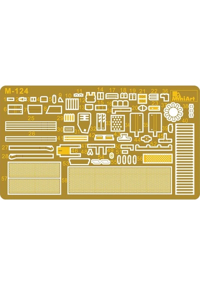 Miniart Dozer Bıçaklı Sla Apc T-54 Interior Kit