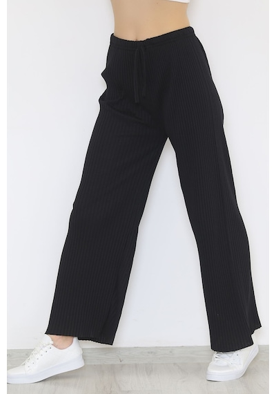 Mokashopin - Fitilli Alt Siyah - 8337.1567. 001