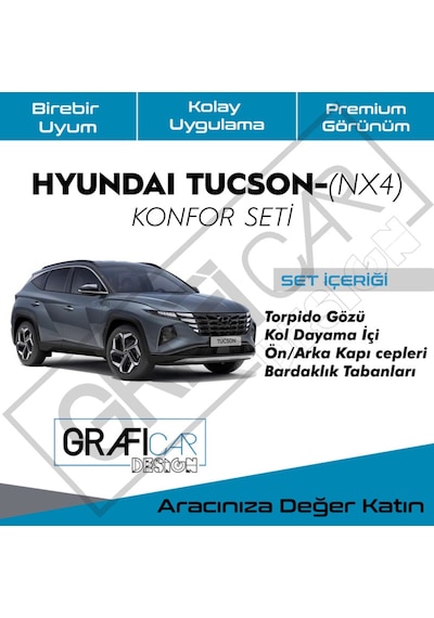 Yeni Hyundai Tucson Nx4 Konfor Seti - Ses  Kumaş Kaplama