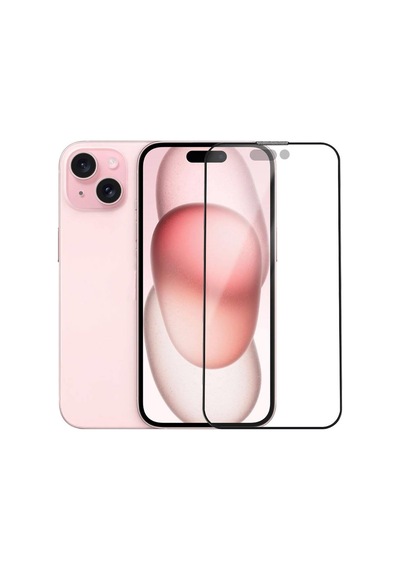 Vendas Apple Uyumlu iPhone 15 Pro Max  Anti-dust Warrior 9d Full Cover Temperli Cam Ekran Koruyucu